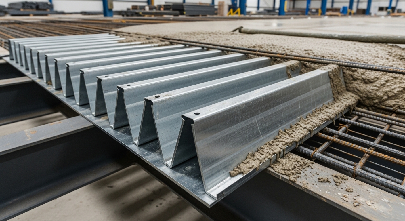 Beton Altı Trapez Sac (Deck Sac) Çeşitleri ve Formları