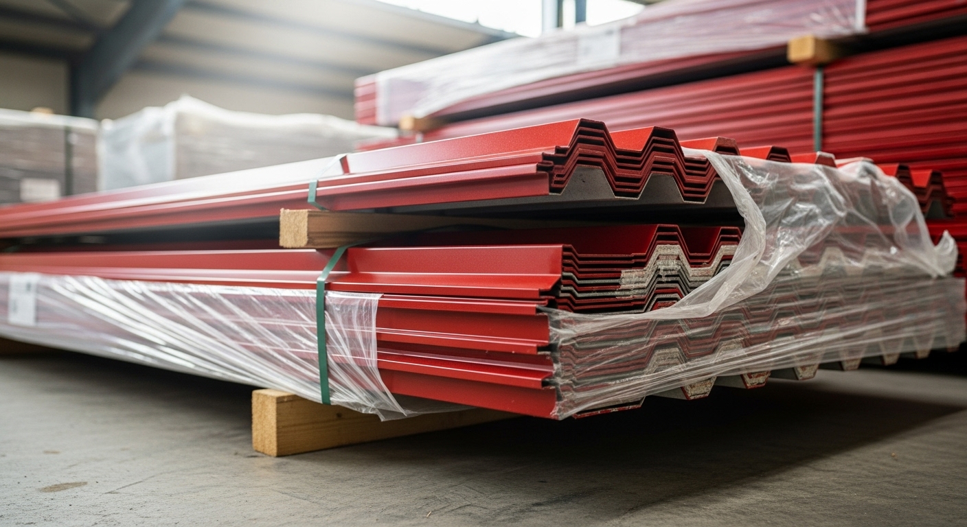 Trapez Sac ve Çelik Çatı Kaplama Üretimi