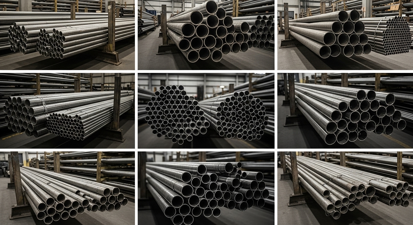 Çinko kaplı çelik borular