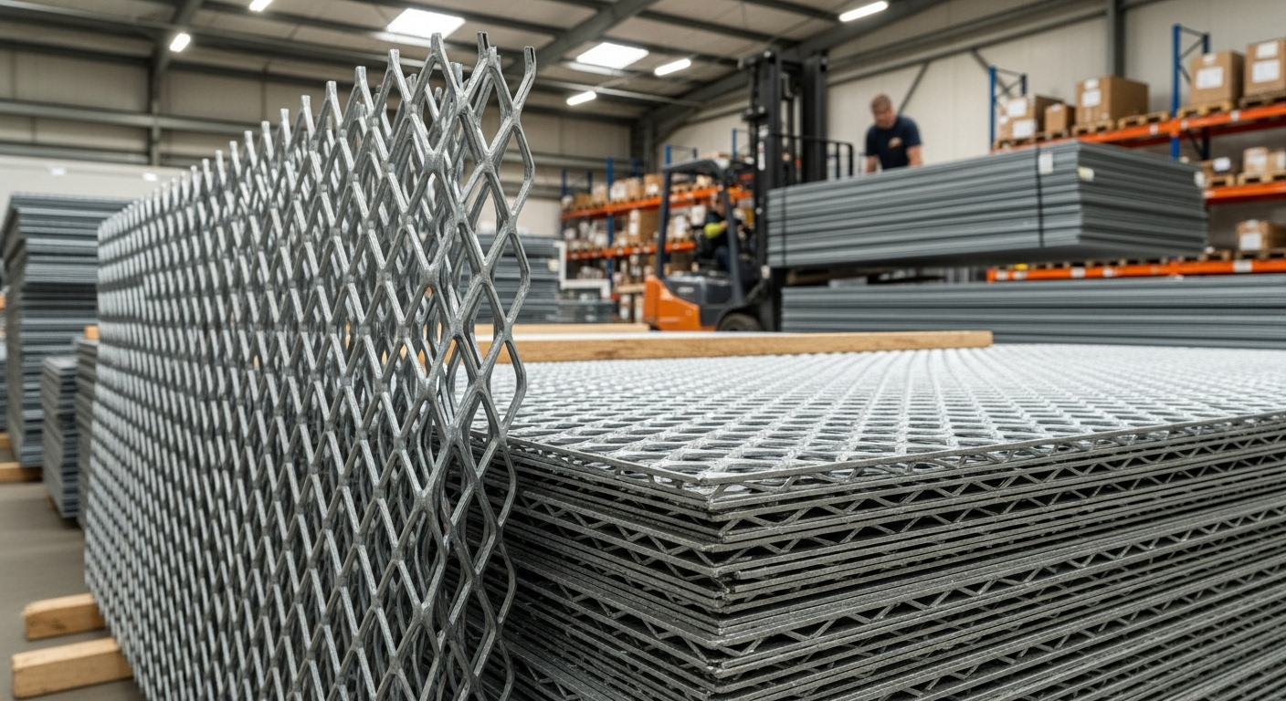 Genişletilmiş Elmas Delikli Sac Kullanım Alanları