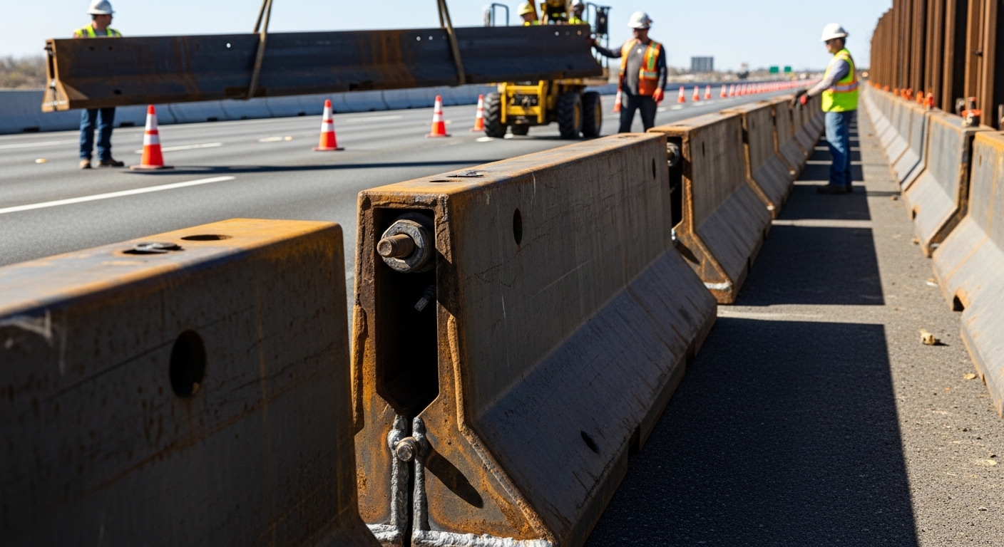 Otoyol Bariyeri Otokorkuluk Ölçüleri Ebatları ve Teknik Çizimi